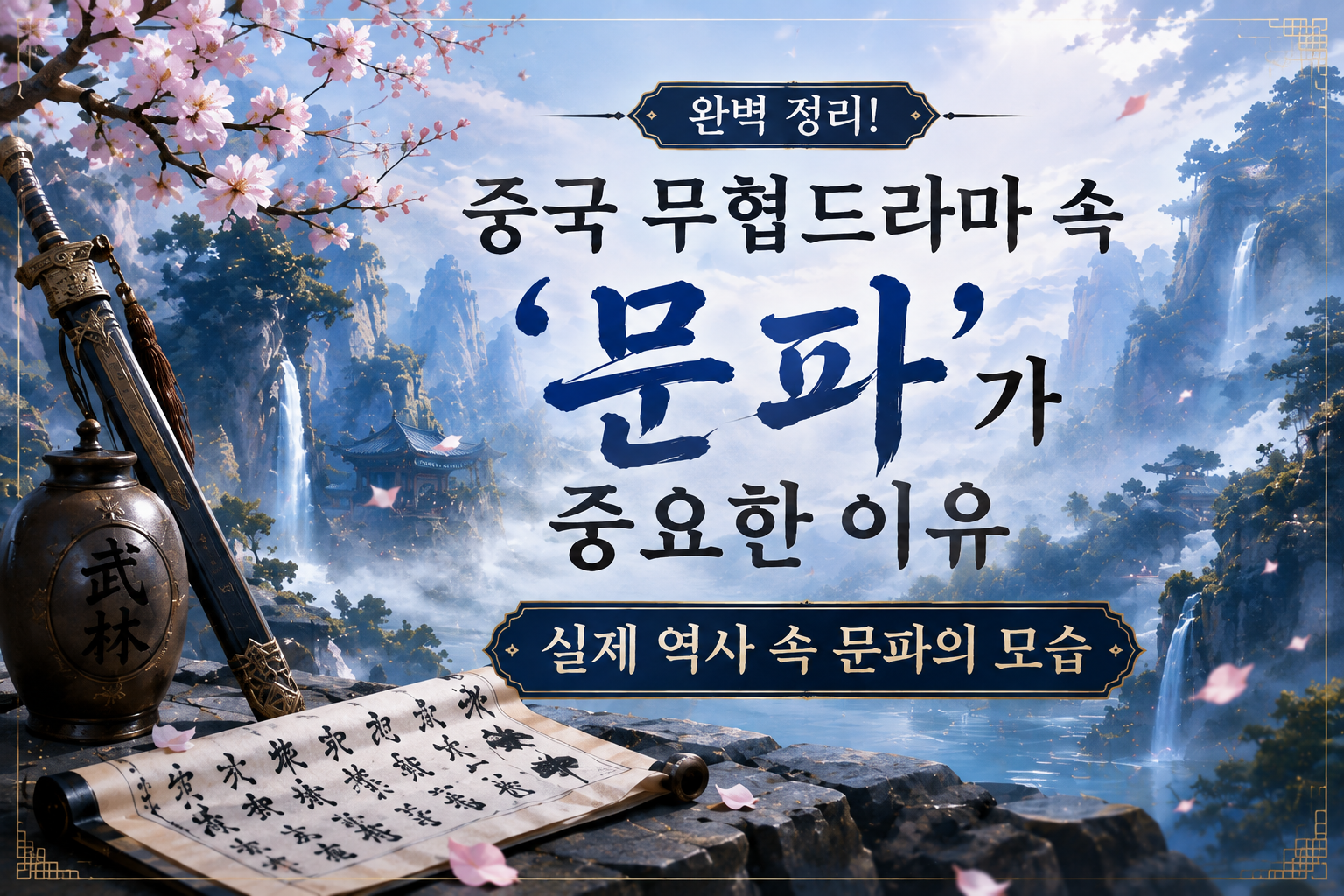 문파가 중요한 이유